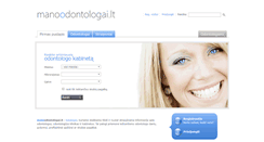 Desktop Screenshot of manoodontologai.lt